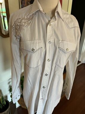 Rough Stock Western Dress Shirt
